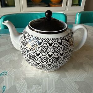 Disney Parks Mickey Ceramic Teapot - NEW